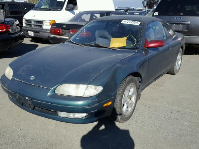 1YVGE31B8P5248151 - 1993 MAZDA MX-6 LS GREEN photo 2