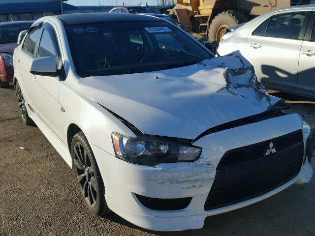 JA32V2FW8CU017433 - 2012 MITSUBISHI LANCER SE WHITE photo 1