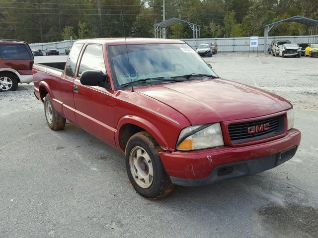 1GTCS19W0Y8143662 - 2000 GMC SONOMA RED photo 1