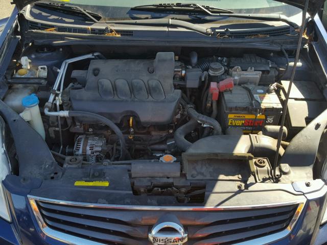 3N1AB6AP0CL678660 - 2012 NISSAN SENTRA 2.0 BLUE photo 7