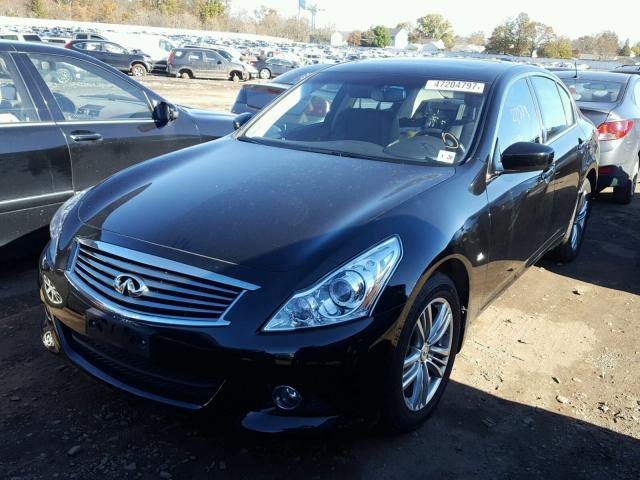 JN1CV6AR6FM651488 - 2015 INFINITI Q40 BLACK photo 2