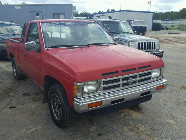1N6SD16S2MC350257 - 1991 NISSAN TRUCK KING RED photo 1