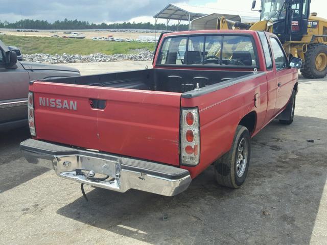 1N6SD16S2MC350257 - 1991 NISSAN TRUCK KING RED photo 4