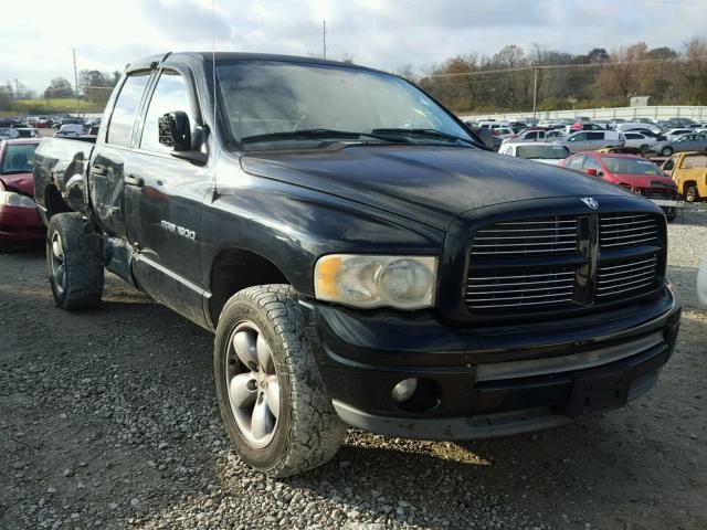 1D7HU18N83S113772 - 2003 DODGE RAM 1500 S BLACK photo 1