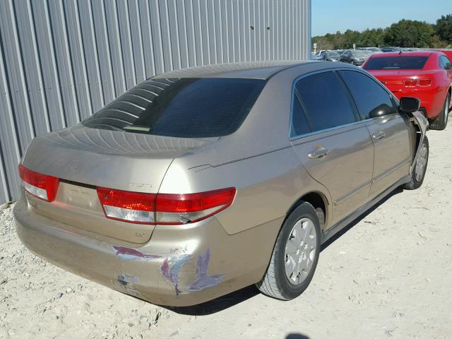 1HGCM56394A177454 - 2004 HONDA ACCORD LX GOLD photo 4