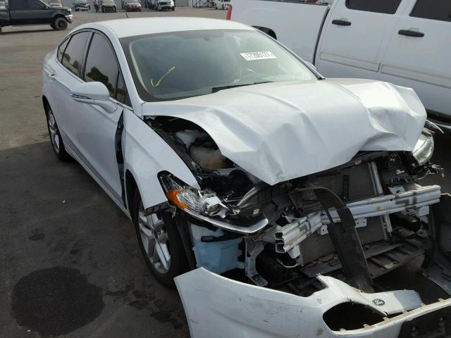 3FA6P0H72ER151832 - 2014 FORD FUSION SE WHITE photo 1