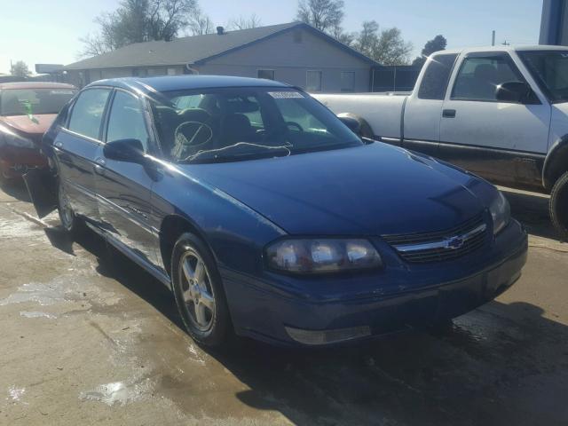 2G1WH52K649460962 - 2004 CHEVROLET IMPALA LS BLUE photo 1