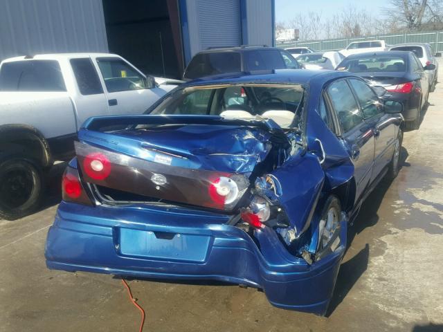 2G1WH52K649460962 - 2004 CHEVROLET IMPALA LS BLUE photo 9