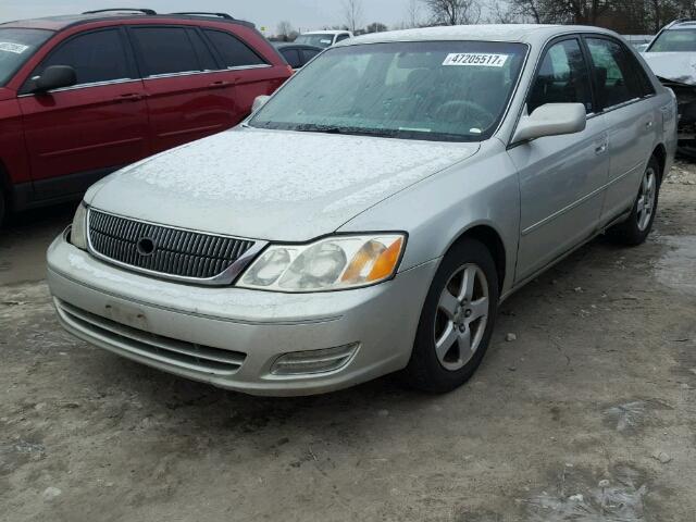 4T1BF28B31U118283 - 2001 TOYOTA AVALON XL SILVER photo 2