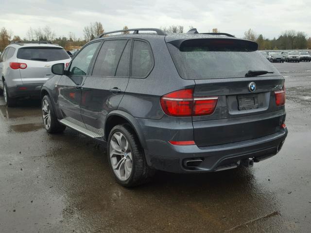 5UXZV8C51BL422115 - 2011 BMW X5 XDRIVE5 CHARCOAL photo 3