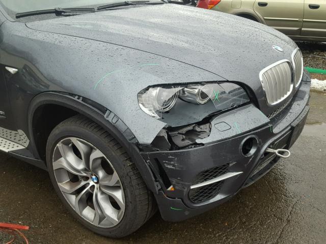 5UXZV8C51BL422115 - 2011 BMW X5 XDRIVE5 CHARCOAL photo 9