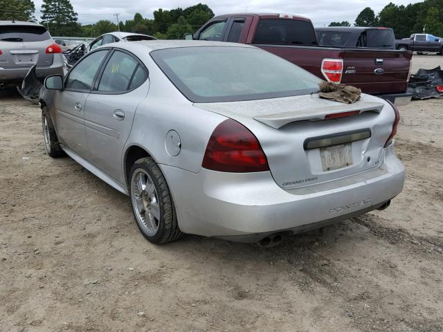 2G2WP522041103094 - 2004 PONTIAC GRAND PRIX SILVER photo 3