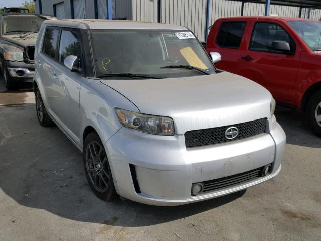 JTLKE50E681047935 - 2008 TOYOTA SCION XB ვერცხლისფერი ფოტო 1