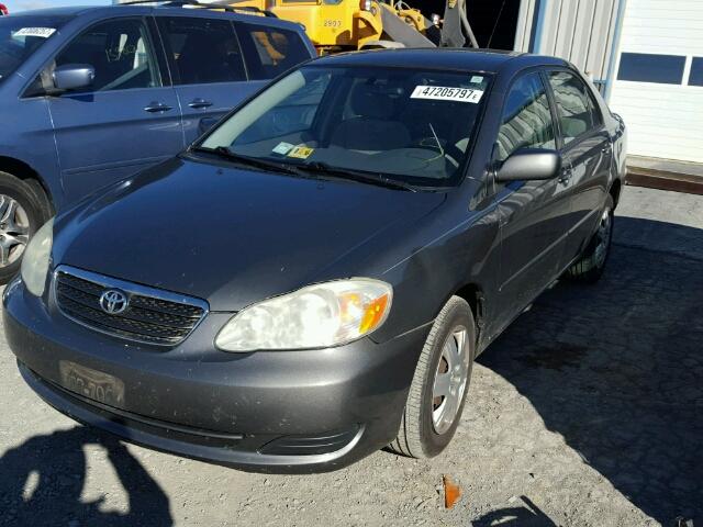 2T1BR32EX7C715876 - 2007 TOYOTA COROLLA CE GRAY photo 2