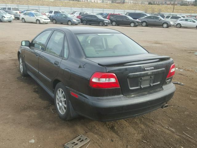 YV1VS29532F873035 - 2002 VOLVO S40 1.9T BLACK photo 3