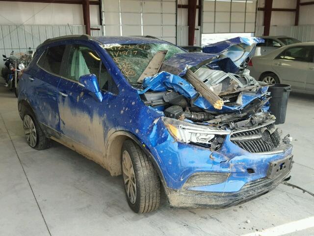 KL4CJESB0HB017493 - 2017 BUICK ENCORE PRE BLUE photo 1