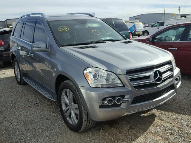 4JGBF7BE9BA742091 - 2011 MERCEDES-BENZ GL 450 4MA SILVER photo 1