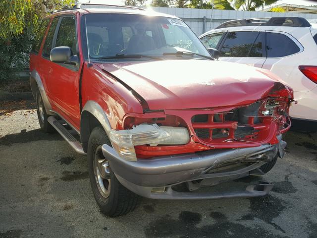 1FMDU24E5VUB51872 - 1997 FORD EXPLORER RED photo 1