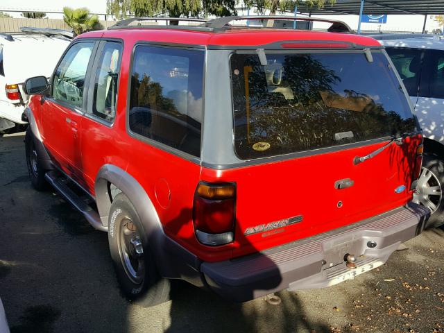 1FMDU24E5VUB51872 - 1997 FORD EXPLORER RED photo 3