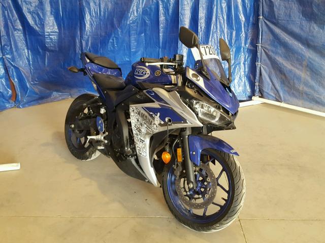 MH3RH06Y6FK003335 - 2015 YAMAHA YZFR3 BLUE photo 1