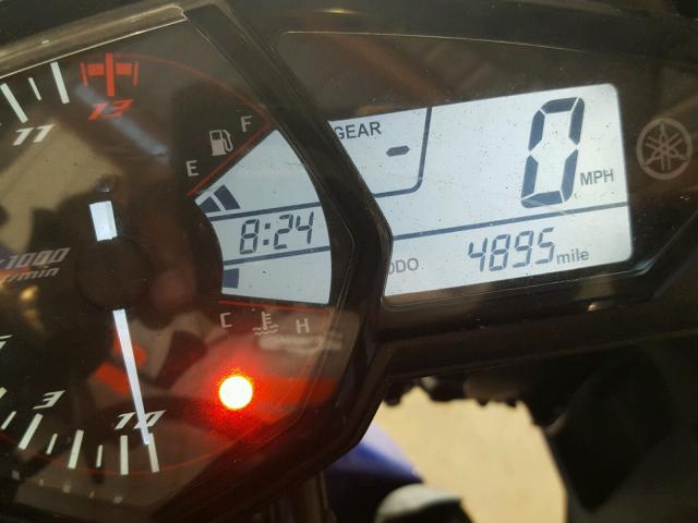 MH3RH06Y6FK003335 - 2015 YAMAHA YZFR3 BLUE photo 8