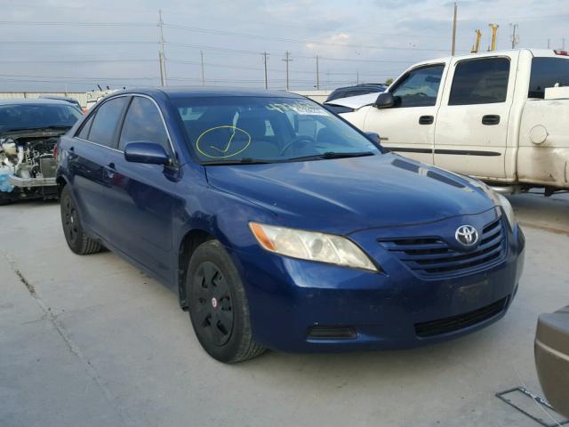 4T1BE46K29U373486 - 2009 TOYOTA CAMRY BASE BLUE photo 1