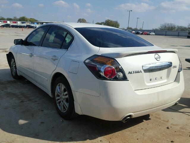 1N4AL2AP0CN563419 - 2012 NISSAN ALTIMA BAS WHITE photo 3