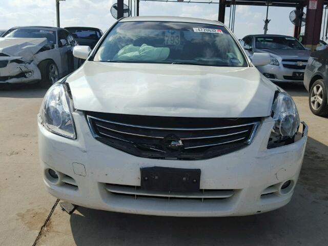 1N4AL2AP0CN563419 - 2012 NISSAN ALTIMA BAS WHITE photo 9