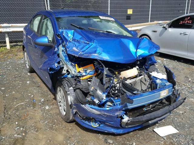 1G1JB5SH6H4150044 - 2017 CHEVROLET SONIC LS BLUE photo 1