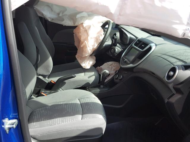 1G1JB5SH6H4150044 - 2017 CHEVROLET SONIC LS BLUE photo 5