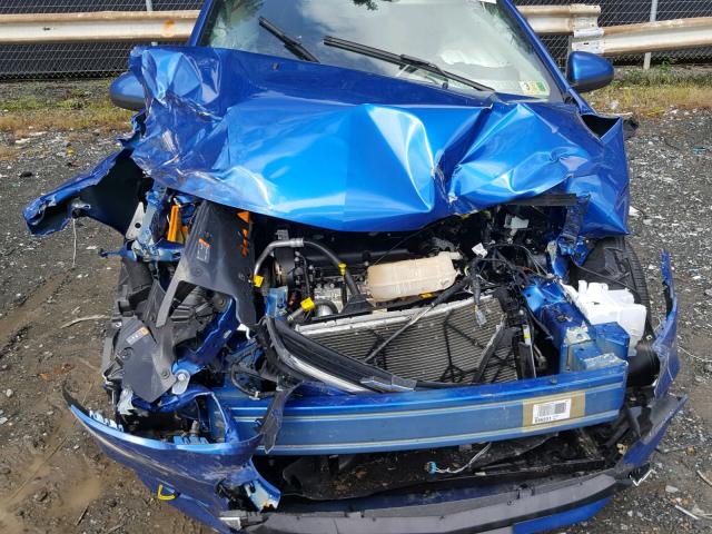 1G1JB5SH6H4150044 - 2017 CHEVROLET SONIC LS BLUE photo 9