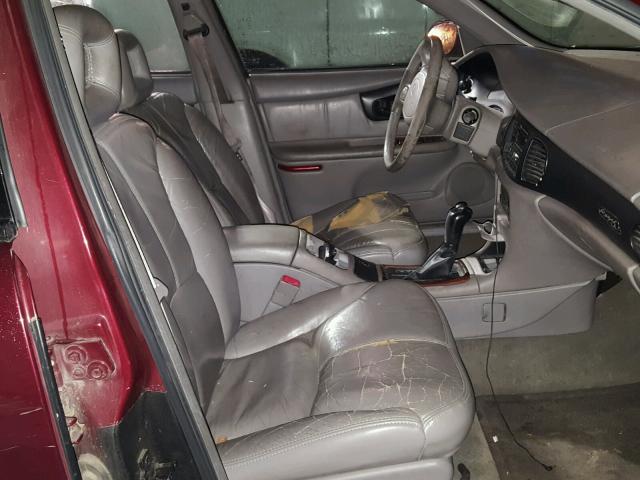 2G4WB55K1Y1300010 - 2000 BUICK REGAL LS MAROON photo 5