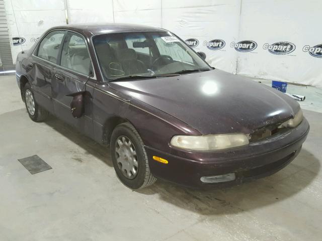 1YVGE22C7V5630296 - 1997 MAZDA 626 DX BURGUNDY photo 1