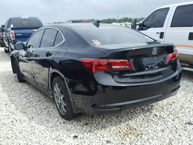 19UUB2F74FA016282 - 2015 ACURA TLX ADVANC BLACK photo 3