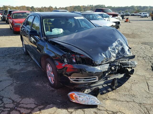 2G1WF5EK9B1208264 - 2011 CHEVROLET IMPALA LS BLACK photo 1