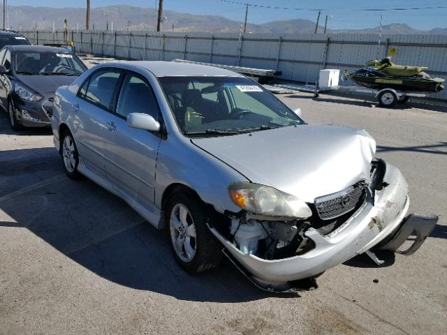 1NXBR32EX7Z828581 - 2007 TOYOTA COROLLA SE SILVER photo 1