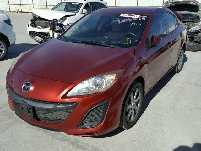 JM1BL1VF8B1418595 - 2011 MAZDA 3 I RED photo 2