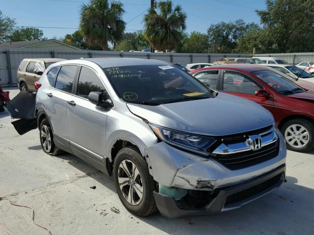 7FARW5H30HE004746 - 2017 HONDA CR-V LX SILVER photo 1