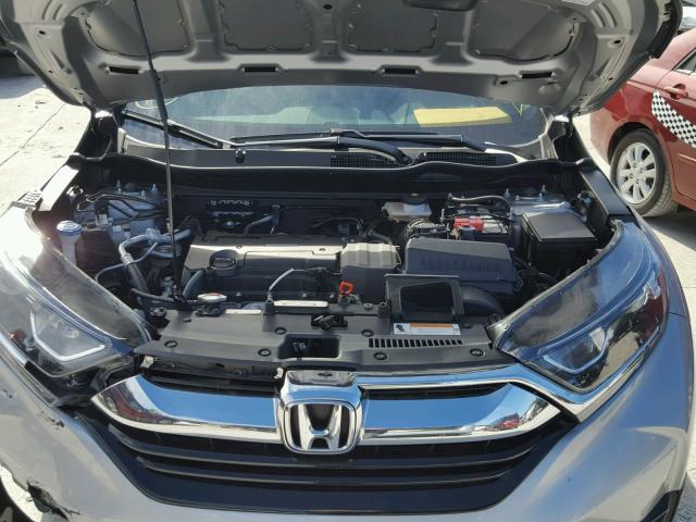 7FARW5H30HE004746 - 2017 HONDA CR-V LX SILVER photo 7