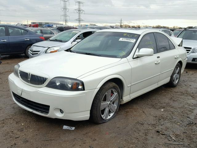 1LNFM87A96Y625448 - 2006 LINCOLN LS WHITE photo 2