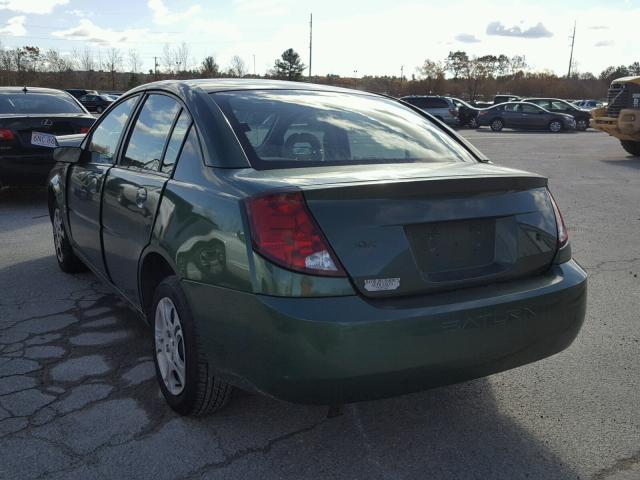 1G8AJ52F64Z158192 - 2004 SATURN ION LEVEL GREEN photo 3