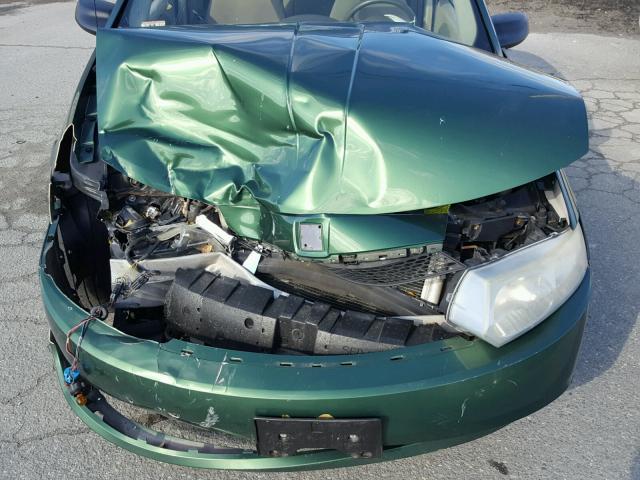 1G8AJ52F64Z158192 - 2004 SATURN ION LEVEL GREEN photo 7