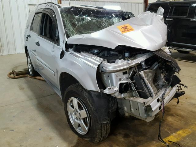 2CNDL13F156100925 - 2005 CHEVROLET EQUINOX LS SILVER photo 1