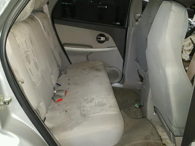 2CNDL13F156100925 - 2005 CHEVROLET EQUINOX LS SILVER photo 6