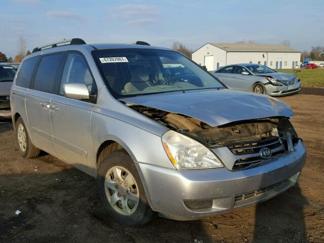 KNDMB233276165987 - 2007 KIA SEDONA EX SILVER photo 1