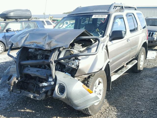 5N1ED28T54C623781 - 2004 NISSAN XTERRA XE GRAY photo 2