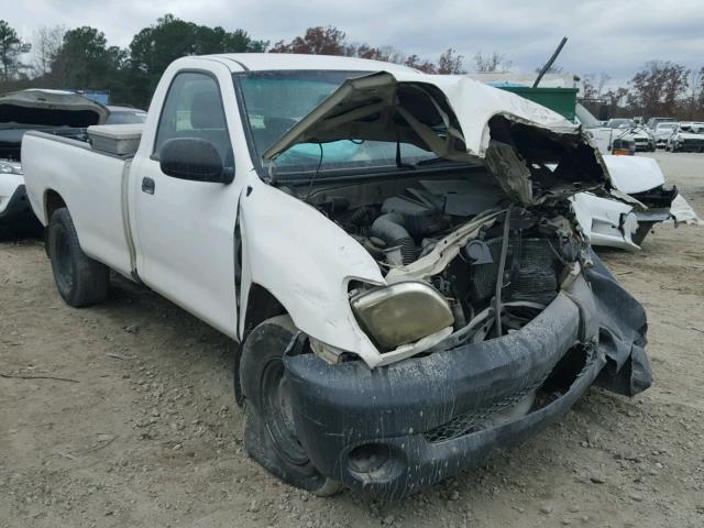 5TBJU32175S453190 - 2005 TOYOTA TUNDRA WHITE photo 1