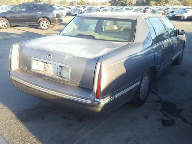 1G6KD54Y6WU747407 - 1998 CADILLAC DEVILLE GRAY photo 4