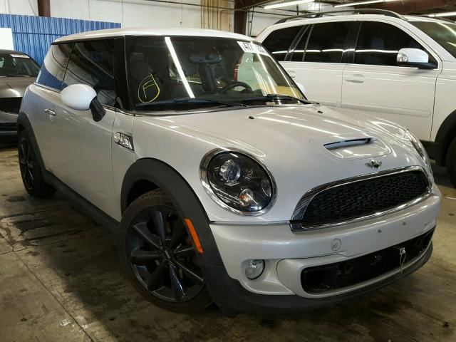 WMWSV3C54DT477969 - 2013 MINI COOPER S SILVER photo 1