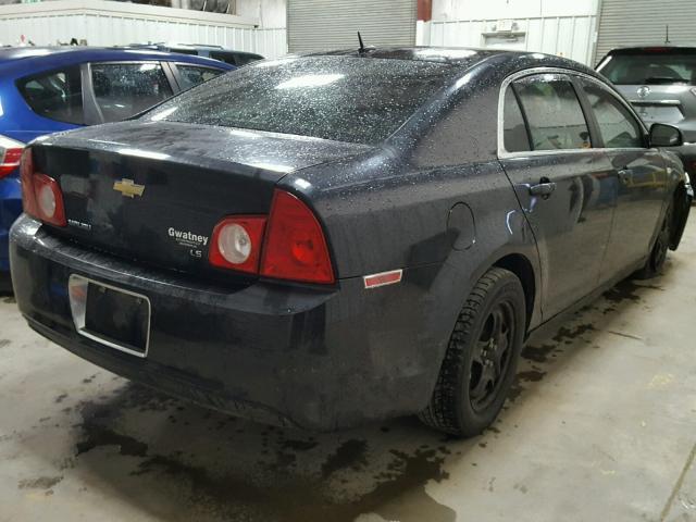 1G1ZG57B98F289467 - 2008 CHEVROLET MALIBU LS 黑色 照片 4